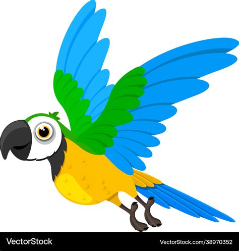 Jungle Parrot Clipart