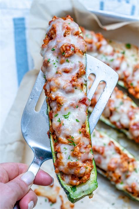 Italian Stuffed Zucchini Boats For The Best Summer Mealtime Clean