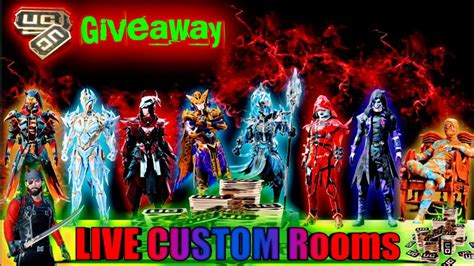 Pubg Live Custom Room Uc Giveaway Rooms Pubg Mobile Live Custom