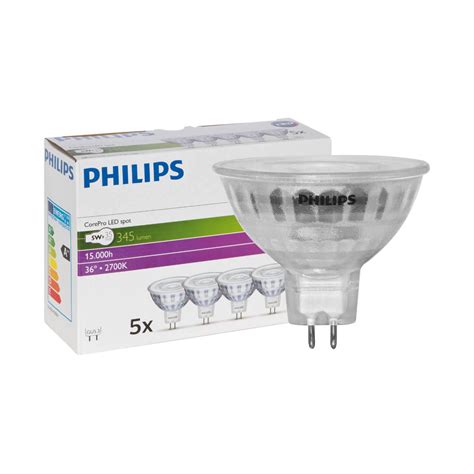 Led Reflektorlampe Mr16 Multipack Corepro Ledspot Gu5 3 12v 5w 35