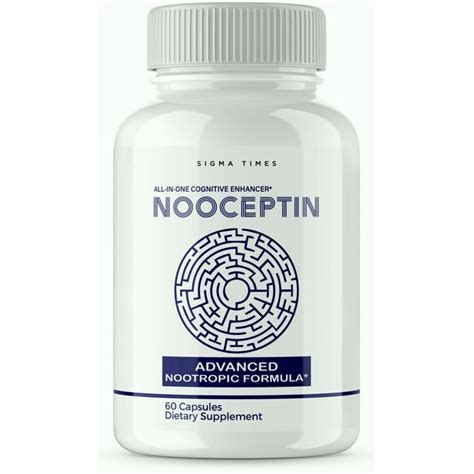 Nooceptin Cognitive Enhancer Capsules For Cognition And Focus 60