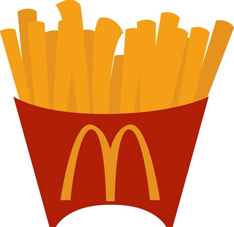 Papas Fritas Mcdonalds 13490241 Vector En Vecteezy