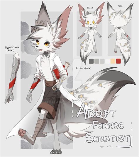 Closed Adopt Fennec Scientist By Cheetaha8 On Deviantart