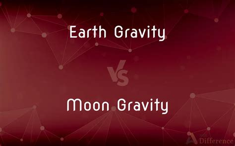 Earth Gravity Vs Moon Gravity — What’s The Difference