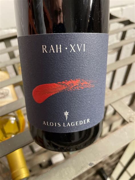 2016 Alois Lageder Syrah Kometen RAH Italy Trentino Alto Adige Alto