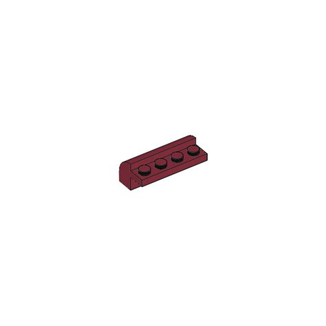 LEGO Dark Red Slope 2 X 4 X 1 3 Curved 6081 Brick Owl LEGO