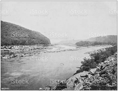 Antique Photograph Of Americas Famous Landscapes Susquehanna River