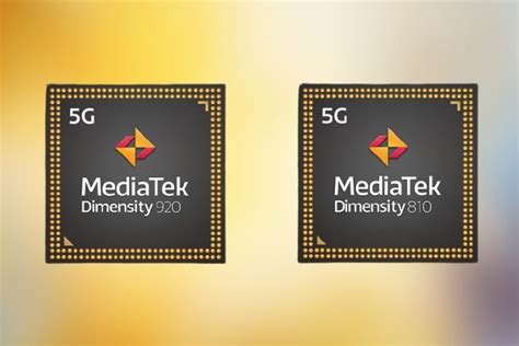 Mediatek Announces Two New Mid Range 5g Chipsets With Dimensity 810