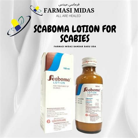 Scaboma Lotion Ml Treatment For Scabies Shopee Malaysia