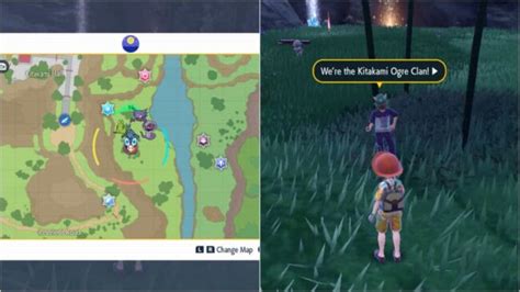 Pokemon Scarlet And Violet Kitakami Ogre Clan Locations Guide Hold To