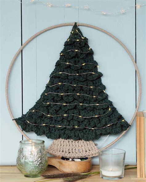 Haakpatroon Kerstboom In De Houten Ring Pdf Haakpatroon Pdf Etsy