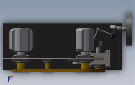 带轮机solidworks 2010模型图纸下载 懒石网