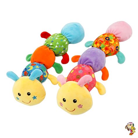 Gusano De Peluche Dos Colores Cm Olis Place Peluches