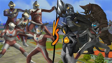 ULTRASEVEN VS BALTAN ULTRAMAN TIGA VS GOMORA GAIA VS BEMSTAR JACK VS