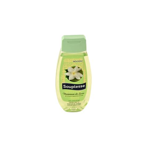 Gel Douche Hammam De Luxe Savon Vert Jasmin 350ml Souplesse