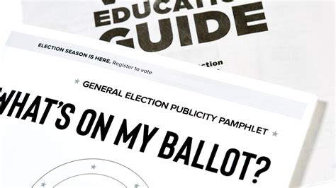 Webinar Whats On The Ballot Nonpartisan Voter Guides Nonprofit Vote