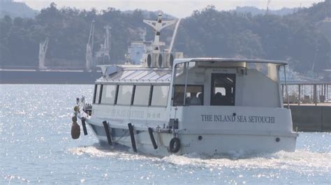 観光客を小型船の海上輸送で「オーバーツーリズム対策」 岡山・玉野市で実証実験 宇野港に来た観光客を牛窓などへ Ksb瀬戸内海放送 Yahooニュース