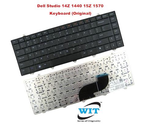 DELL Studio 14 14Z 1440 1470 15Z 1570 Laptop Original Keyboard WIT