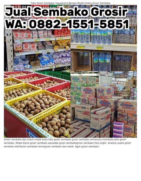 PPT Ô88ᒿI55I585I WA Harga Barang Grosir Sembako Grosir Sembako