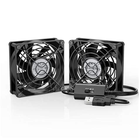 Eluteng Usb Fan Mm In Computer Fan V Mm Fan Rpm Cfm