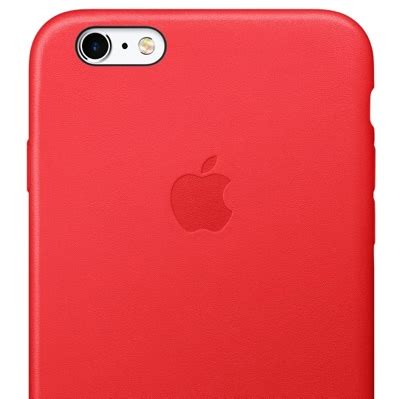 Official iPhone 6s and 6s Plus PRODUCT(RED) Leather Case Released