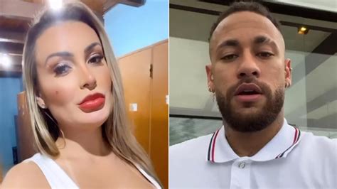 Andressa Urach Revela Que Ficou Neymar E Exp E Jogador O Neg Cio