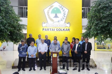 Foto Rapat Dewan Pakar TKN Prabowo Gibran Jelang Rakornas Di Markas Golkar