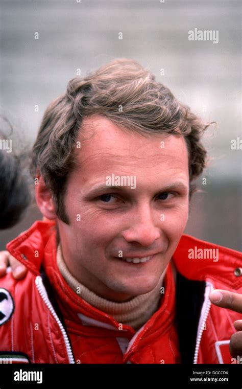 Niki Lauda Austrian Racing Driver Who Won The Formula 1 World Stock