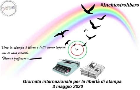 CNDDU il 3 Maggio la Giornata Mondiale della libertà di stampa