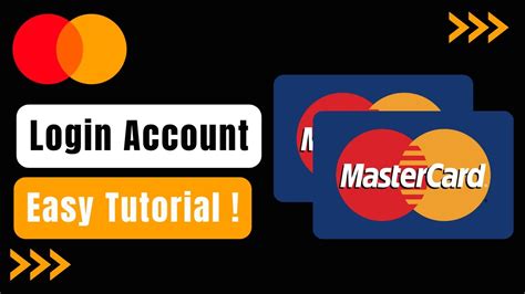 How To Login Mastercard Youtube