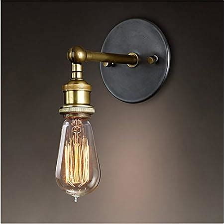 Wandlampe Vintage Innen Wandleuchte Mit Einstellbar Messing Kopf Retro