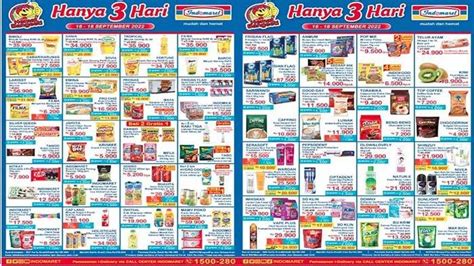 Promo Jsm Indomaret Terbaru September Hemat Susu Beras Minyak