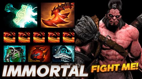 Axe Immortal Berserker Fight Me Dota Pro Gameplay Watch Learn