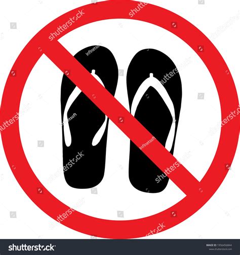 No Sandals Over 392 Royalty Free Licensable Stock Vectors And Vector Art