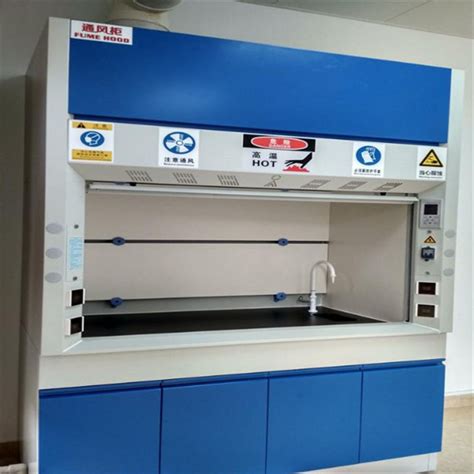 Epoxy Resin Laboratory Fume Hood 300W Chemical Fume Cupboard