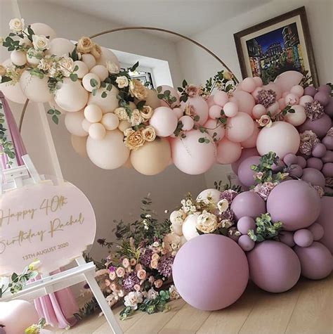 Floral Balloon Garland Ballon Garland Floral Balloons Balloon