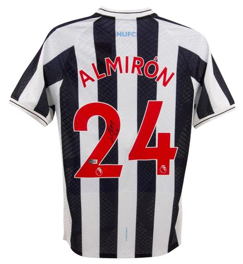 Miguel Almiron Signed Newcastle Home Jersey (Beckett) | Pristine Auction