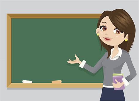 50 Woman In Front Of Chalkboard Stock Illustrations Royalty Free