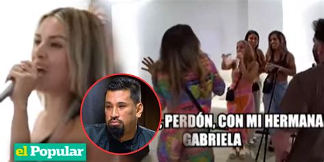 Fiorella Retiz Vuelve A Llamar Hermanita A Gabriela Serpa En La Casa