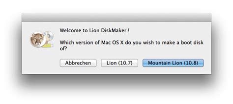 Installation Von Mountain Lion Os X Per Usb Stick Sd Karte Dvd