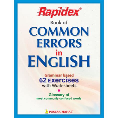 Rapidex Book Of Common Errors In English