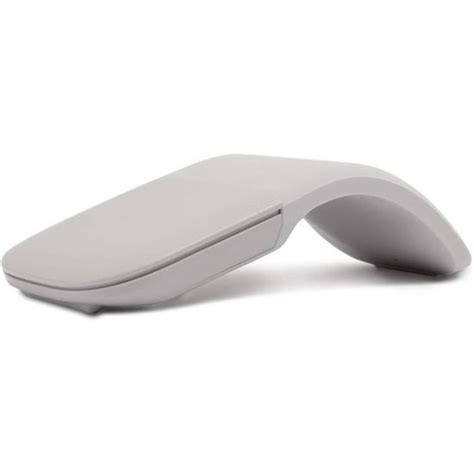 Souris Tactile Bluetooth Pliable Sans Fil Arc Souris Blanc