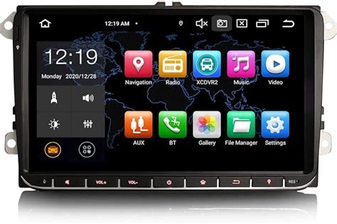 ERISIN 9 Pollici Android 11 Autoradio Per VW Passat Golf MK 5 6 Touran