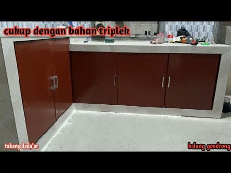 Inspirasi Terkini Meja Dapur Hpl