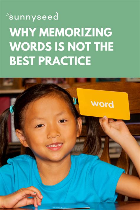 Why Memorizing Words Is Not A Best Practice Artofit