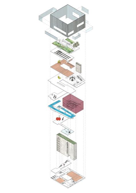 Santo Tirso Call Center Aires Mateus Diagram Architecture