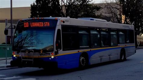 TransLink CMBC 2007 Novabus V9683 On The 110 Lougheed Station YouTube