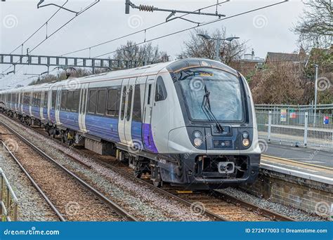 Front Of Crossrail Train Elizabeth Line Editorial Stock Photo Image