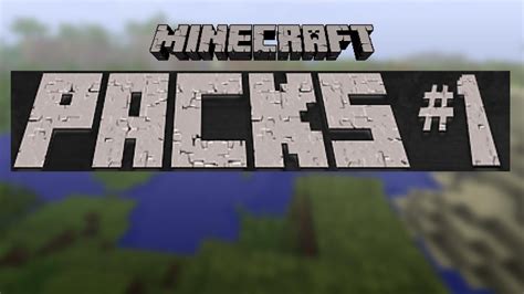 Minecraft realm packs #1 - YouTube