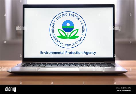 EPA - Environmental Protection Agency displayed on laptop Stock Photo ...